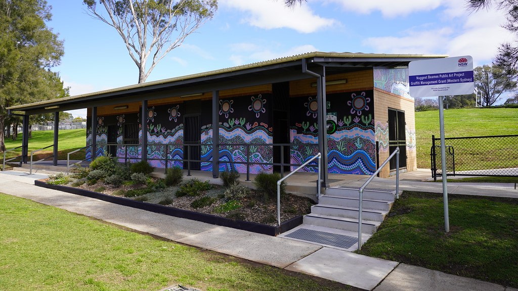 Graffiti Management Grant - Nugget Beames Reserve