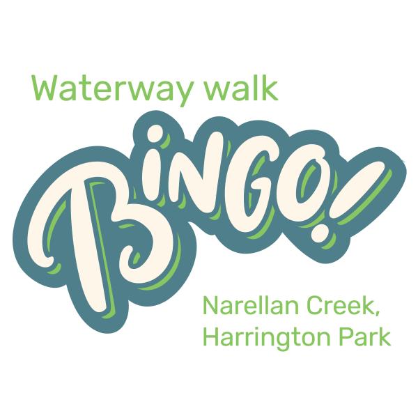 Social Media Tile Waterway Walk Bingo Narellan Creek Harrington Park