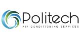 Politech Air Conditioning Services Logo BRONZE2