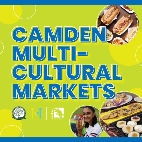 Camden Multicultural Markets 2024 Social Media Tile