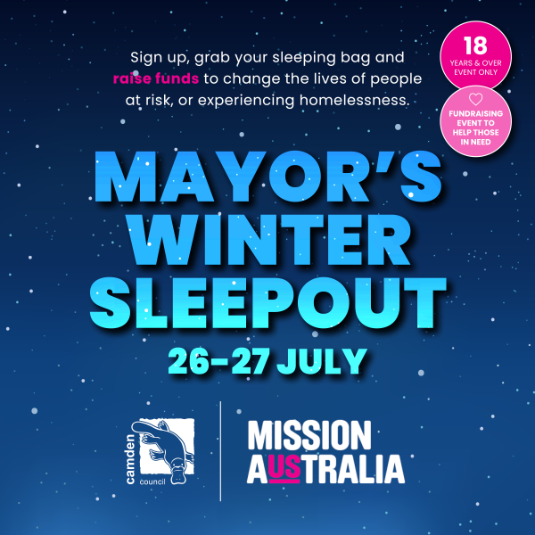 Winter Sleepout 2024 Social Media Tile