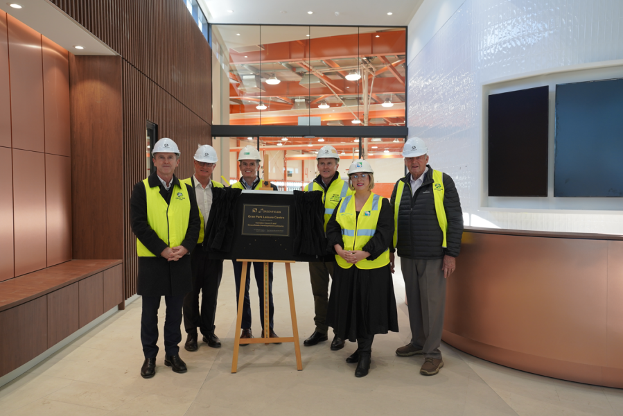 Oran Park Leisure Centre Plaque Unveiling 2024 