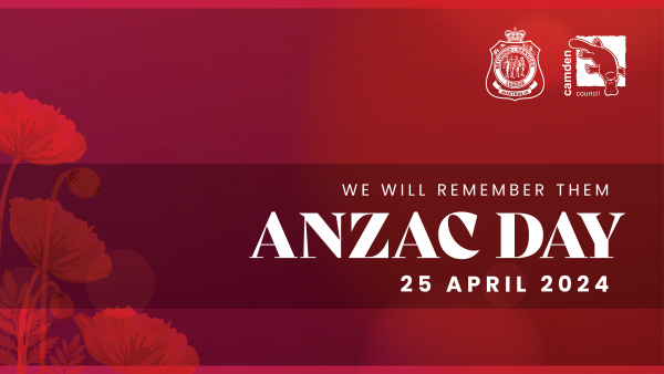 ANZAC Day 2024 Event Banner